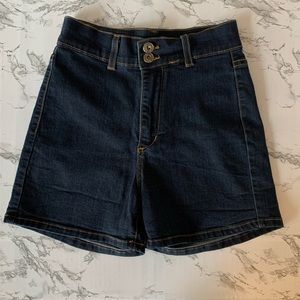 Angry Rabbit high-waisted Jean shorts